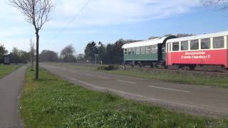 Die Museumseisenbahn Friesoythe Cloppenburg am 30042017 [upl. by Harty21]