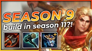 TRY THIS NEW ACHILLES SEASON 11 BUILD  SMITE GM Solo Ranked [upl. by Darice227]