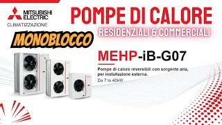 Pompe di calore Mitsubishi Monoblocco R32 [upl. by Pogah324]