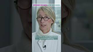 Offener Rücken 🔍 Medizin in 60 Sekunden👩‍⚕️  Asklepios [upl. by Nmutua]