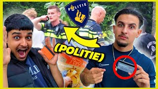 Als PINPASFRAUDEURS mensen OPLICHTEN voor de DEUR POLITIE 😱  ft RouandYT amp TempestAgyiri [upl. by Rudolfo]