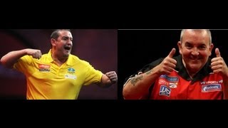 Phil Taylor Missed Double 12 vs Dean Winstanley Gibraltar Darts Trophy [upl. by Leif227]