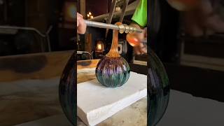 🍷 🥂 🥂 Glass Pumpkin Glass Art glassyt ytshorts ytviral ytshortsindia ytshortsvideo glasswork [upl. by Emilie]