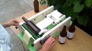 Manual Labeling Machine [upl. by Enelrak]