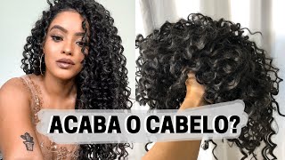 COMO RETIRAR O CROCHET BRAIDS E REAPROVEITAR  COMO FICA O CABELO DEPOIS DE TIRAR [upl. by Asilla887]