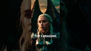 Strongest Dragons in the House of the Dragon and Game of Thrones Saga gameofthrones [upl. by Enowtna]