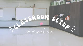 20242025 Classroom Setup  Part 1  Fourth Grade Classroom Setup [upl. by Ennaihs511]