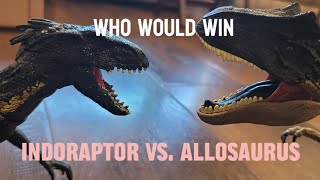 Who Would Win  Indoraptor Vs Allosaurus [upl. by Charmain]