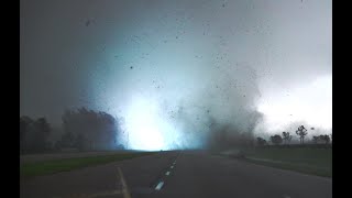 Fort Pierce FL Violent Tornado 1092024 [upl. by Oicneconi]