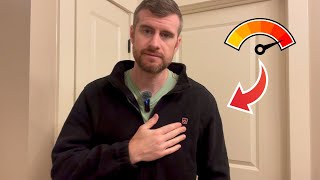 Heats Up Quick Fleece Mens Heated Jacket Review [upl. by Odine891]