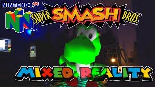 Super Smash Bros N64 Mixed Reality  Dolphin VR  Virtual Desktop [upl. by Akemad510]