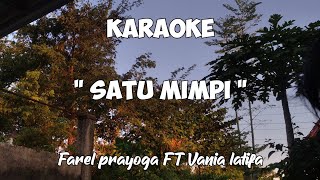 quot SATU MIMPI quot karaoke version [upl. by Ettezil]