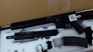 KRYTAC Trident MK 2 SPR amp PDW Bundle Unboxing and features  Lex Airsoft Warrior [upl. by Dixie]