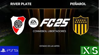 SIMULANDO  RIVER PLATE VS PEÑAROL  FINAL LIBERTADORES FC 25 [upl. by Lowrance]