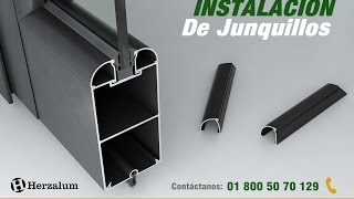 Instalación de Junquillos [upl. by Ahsinad300]