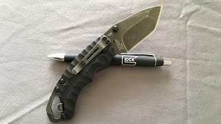 Kershaw Shuffle II Tanto BlackWash Knife Review [upl. by Quickel]