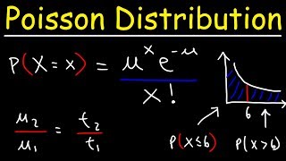 Introduction to Poisson Distribution  Probability amp Statistics [upl. by Myrtia]