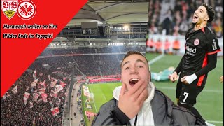 Frankfurts Effizienz amp Stuttgarts last minute Comeback 😯  Stuttgart  Frankfurt  Stadion Vlog 70 [upl. by Anirtruc]