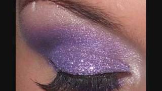 GLITTER GLAM PURPLES MAKEUP TUTORIAL [upl. by Mcclimans]