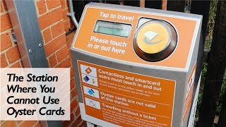 The First Contactless Only Station No Oyster [upl. by Ahsinot]