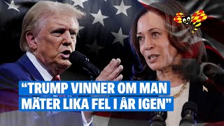 Dödläge i opinionsmätningarna i USAvalet [upl. by Cassi823]