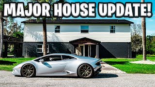 MAJOR Dream House Update Insane  Braap Vlogs [upl. by Cynthie]