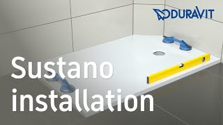 Sustano by Duravit  Installation [upl. by Akirdnuhs49]