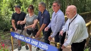 PARKS AND REC New Loop Trails at Lake Mills Park [upl. by Nollid640]