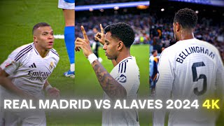 Real Madrid vs Alaves 2024 La Liga  RARE CLIPS ● SCENEPACK 4K With AE CC [upl. by Airak736]