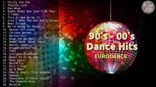 90s amp 00s Disco Hits Eurodance Non Stop Playlist [upl. by Aydni]