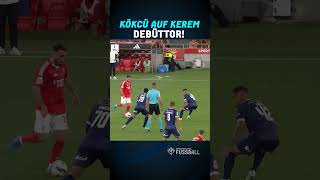 Erstes Spiel erstes Tor für Kerem nach Vorlage von Kökcü Sportdigital Benfica Kerem Kökcü [upl. by Amehsyt]