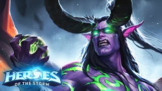 Illidans quot0 Stressquot Game Ill Remember for 10k Years  Heroes of the Storm Hots Illidan Gameplay [upl. by Todhunter]