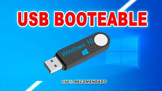 Crear USB Booteable Windows 10✅ Rufus 2024 [upl. by Terb]