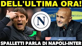 SHOCK NAPOLI SPALLETTI PARLA DI NAPOLI INTER LITE FURIOSA NAPOLI NEWS [upl. by Zeni]