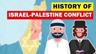 History of IsraelPalestine Conflict [upl. by Ittak]