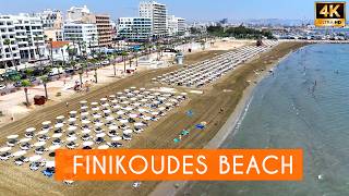 Finikoudes Beach Cyprus  The Heart of Larnacas Seafront [upl. by Rome]