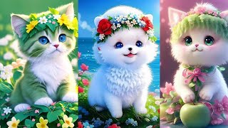 New cute cat video  😸😻🌹new whassap status  cat videos short [upl. by Earas392]