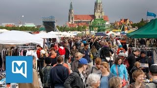 Bayerns größter Flohmarkt auf der Theresienwiese München [upl. by Polito63]