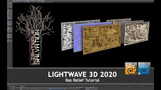 Lightwave 3D Bas Relief tutorial [upl. by Patton]