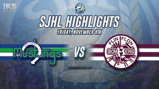 HIGHLIGHT Melfort Mustangs  Flin Flon Bombers Nov 8 2024 [upl. by Paine649]