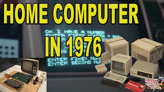 Home Computer in 1976 fallbrookhoustonnews [upl. by Noek774]