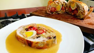 Rellènong Manok  Chicken Galantina [upl. by Junji843]