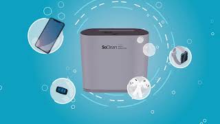 SoClean Device Disinfector How it Works [upl. by Inwat]