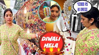 DIWALI MELA  Most Expensive Shopping Ever 😱  Dastkaar 2023  CookWithNisha [upl. by Godart]