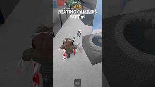 BEATING CAMPERS MM2 mm2 murdermystery2 roblox fyp shorts [upl. by Prowel]