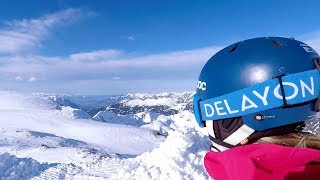 So ist das Skifahren im Skigebiet Silvretta Montafon [upl. by Tiemroth342]