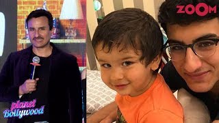 Saif Ali Khans HILARIOUS answer on what would he do if Taimur amp Ibrahim like the same girl at a pub [upl. by Arundell557]