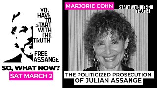 Marjorie Cohn The Politicized Prosecution of Julian Assange [upl. by Kandy]