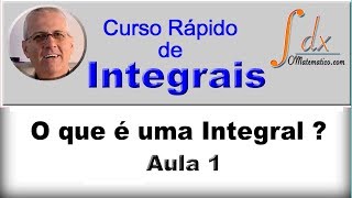 GRINGS  INTEGRAIS  O que é uma integral    Aula 1 [upl. by Clerissa922]