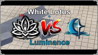 White Lotus vs Luminance Gladiators │Arcane Odyssey [upl. by Irik]